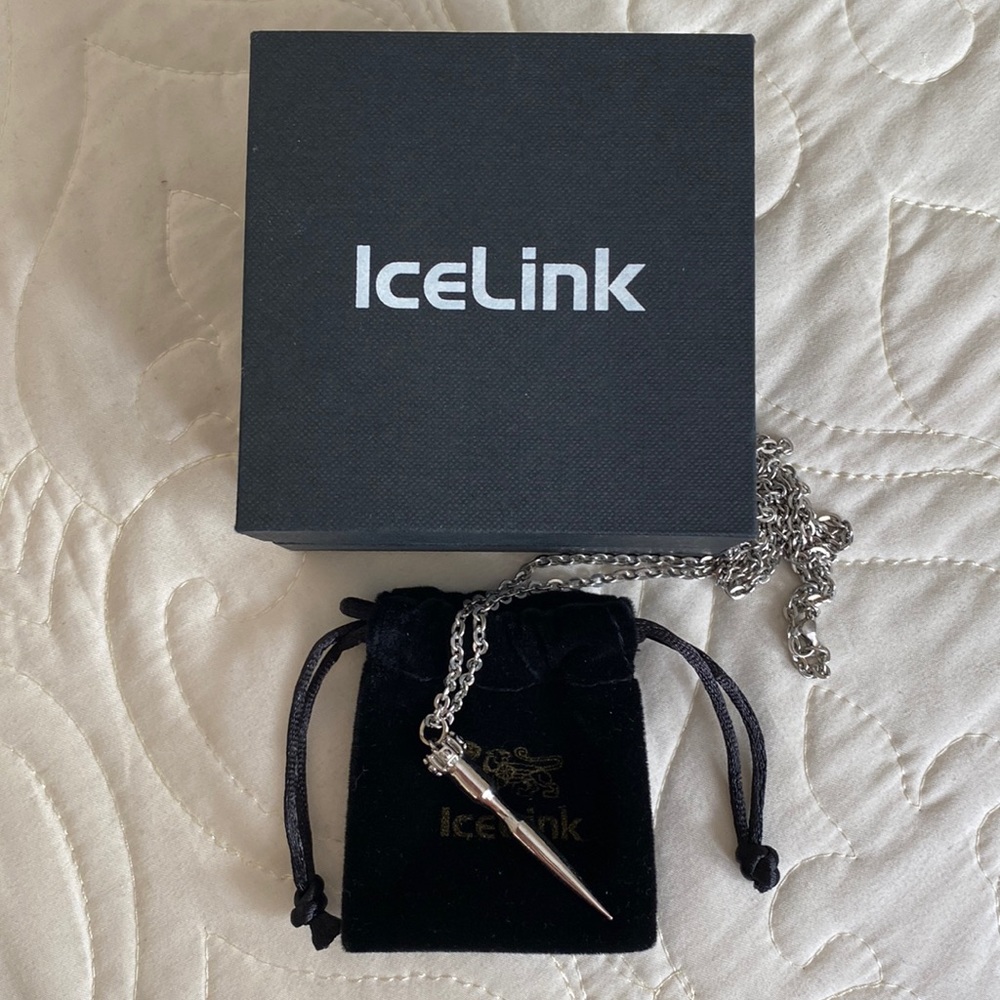 Icelink Silver Bullet Necklace.